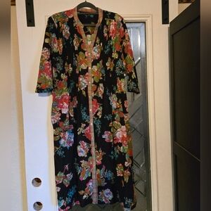 Floral Button-Up Dress.